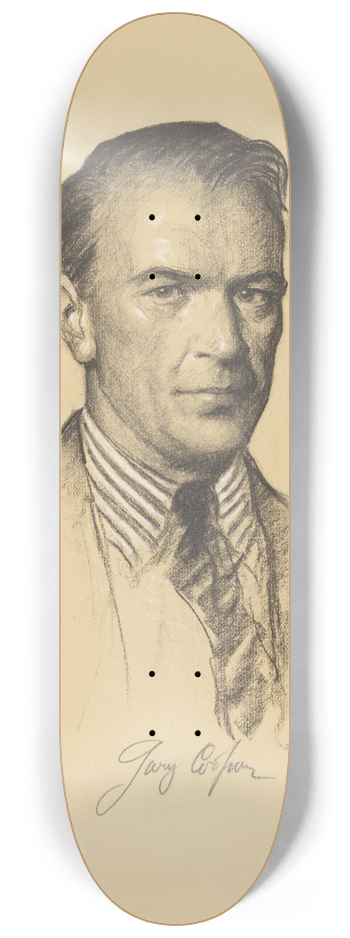 Samuel Johnson Woolf - Gary Cooper 8.25 inch art skate deck