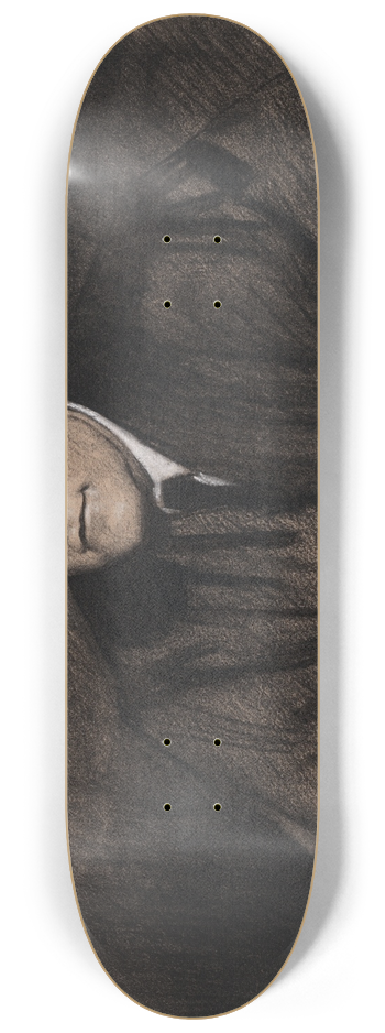 Samuel Johnson Woolf - Learned Hand 8.25 inch art skate deck