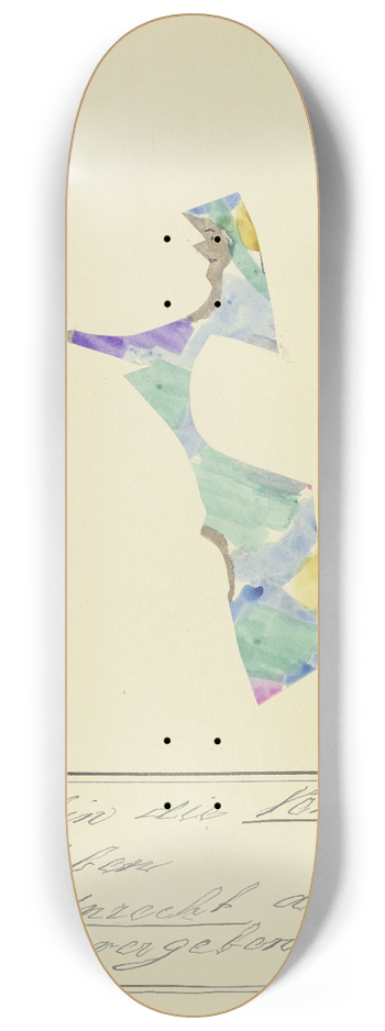 John Elsas - Ich bin die Nemesis 8.25 inch art skate deck