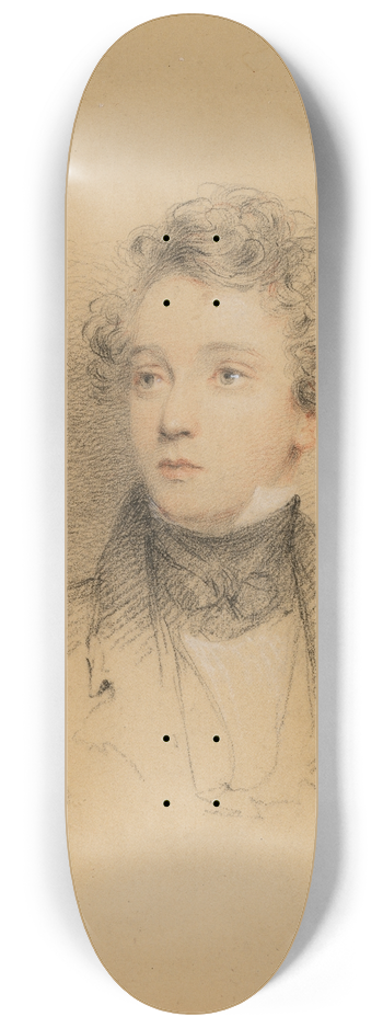 Samuel Love - Self-Portrait 8.25 inch art skate deck