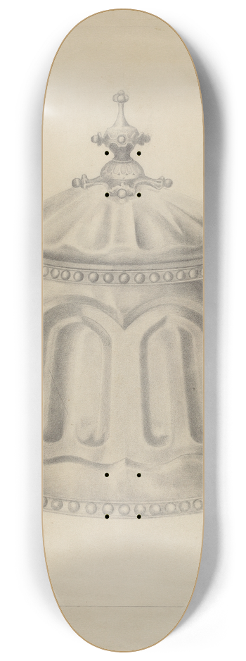 Samuel O. Klein - Pewter Sugar Bowl 8.25 inch art skate deck