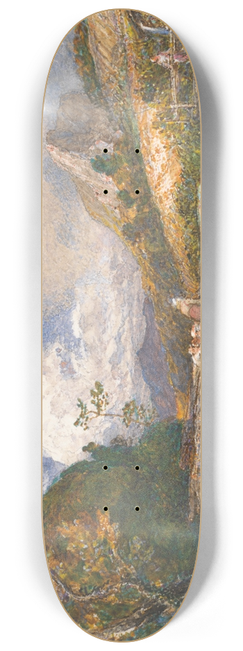 Samuel Palmer - Timber Wagon Crossing a Stream 8.25 inch art skate deck