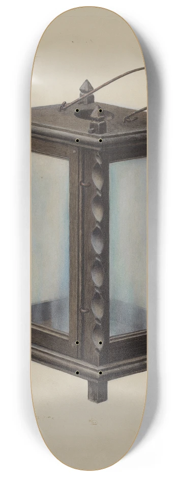 Samuel W. Ford - Candle Lantern 8.25 inch art skate deck