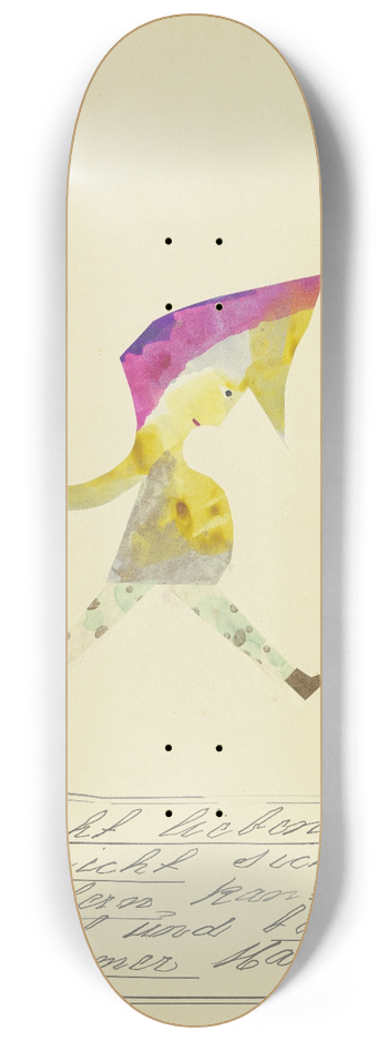 John Elsas - Wer nicht lieben und nicht sich begeistern kann  8.25 inch art skate deck