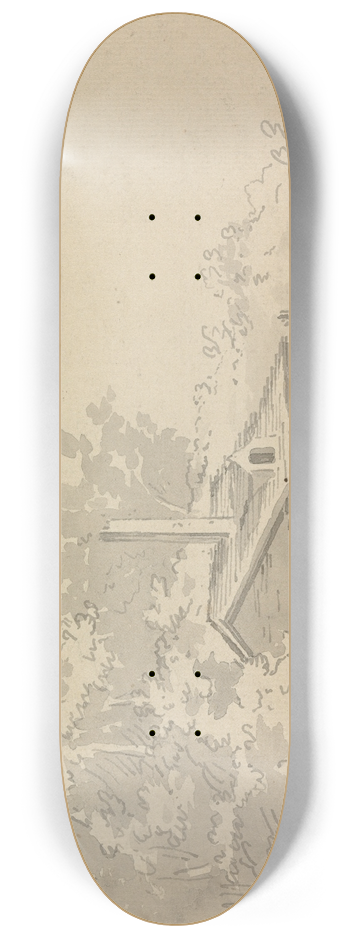 Sawrey Gilpin - A Dwelling 8.25 inch art skate deck