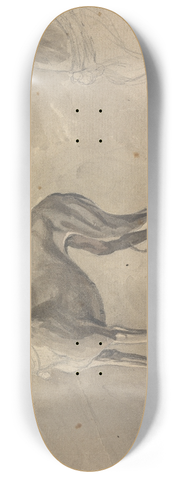 Sawrey Gilpin - A Greyhound 8.25 inch art skate deck