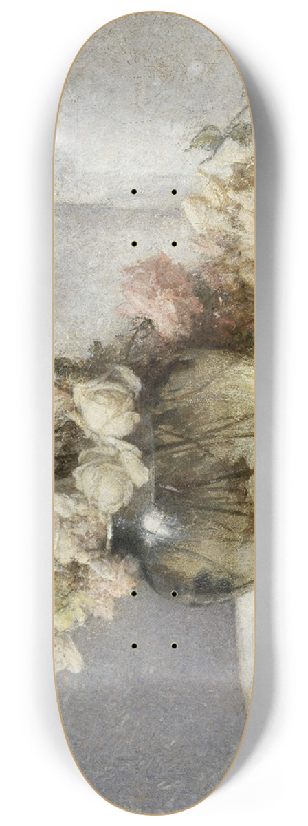 John Ferguson Weir - Roses 8.25 inch art skate deck