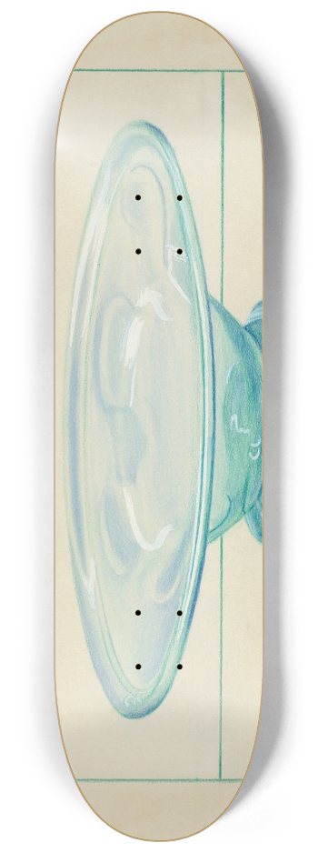 S. Brodsky - Shallow Compote 8.25 inch art skate deck