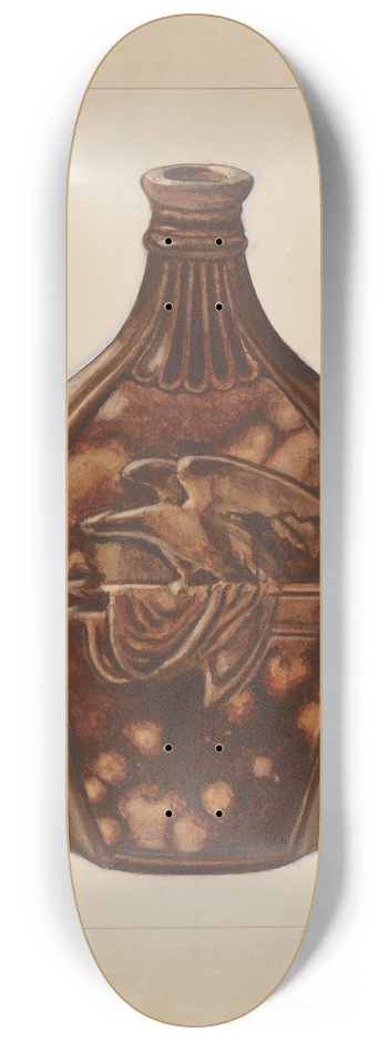 John Fisk - Flask 8.25 inch art skate deck