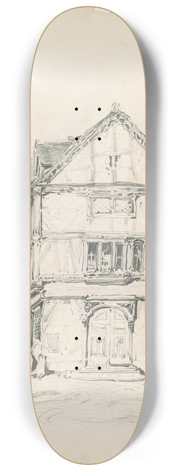 Seth Wells Cheney - House 8.25 inch art skate deck