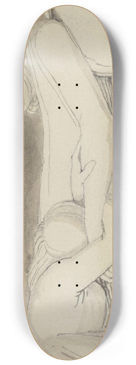 John Flaxman - Comfort the Afflicted 8.25 inch art skate deck