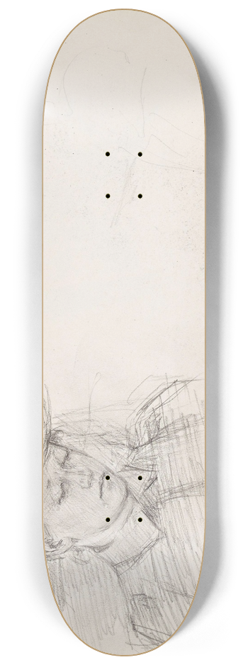 Signe Scheel - Mrs. Schneider 8.25 inch art skate deck