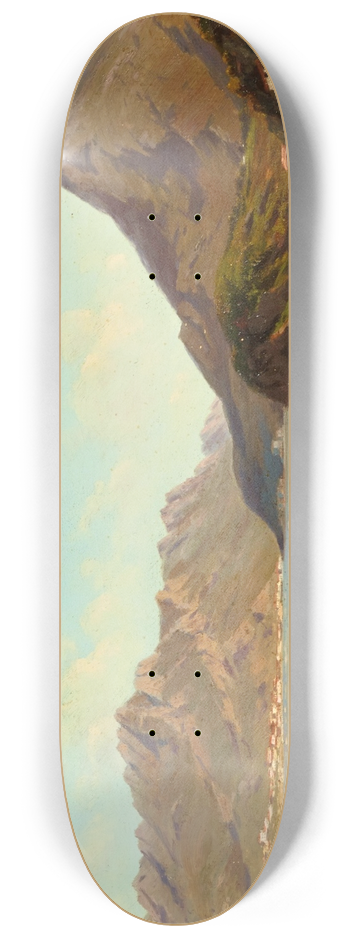 Silvio Poma - Lake Como 8.25 inch art skate deck
