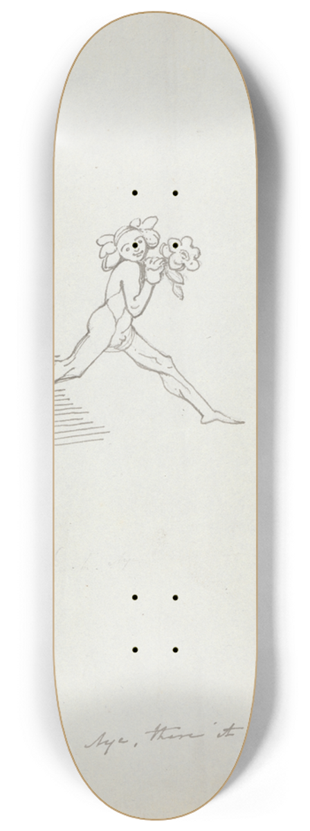 John Flaxman - Puck. Aye, there it is 8.25 inch art skate deck