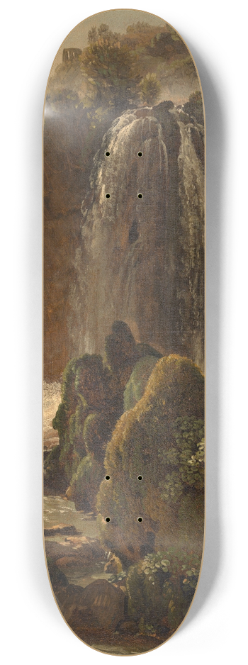 Simon Denis - Waterfall at Tivoli 8.25 inch art skate deck