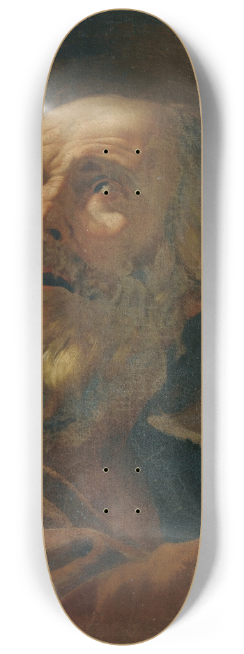 Simon Vouet - Saint Peter 8.25 inch art skate deck