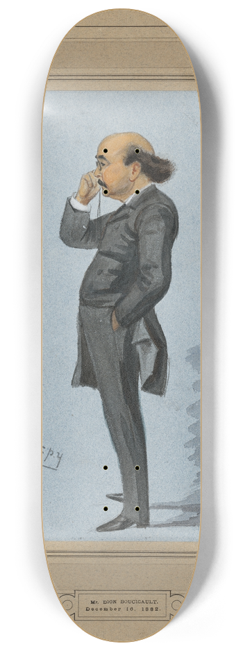 Sir Leslie Mathew Ward - Dion Boucicault 8.25 inch art skate deck