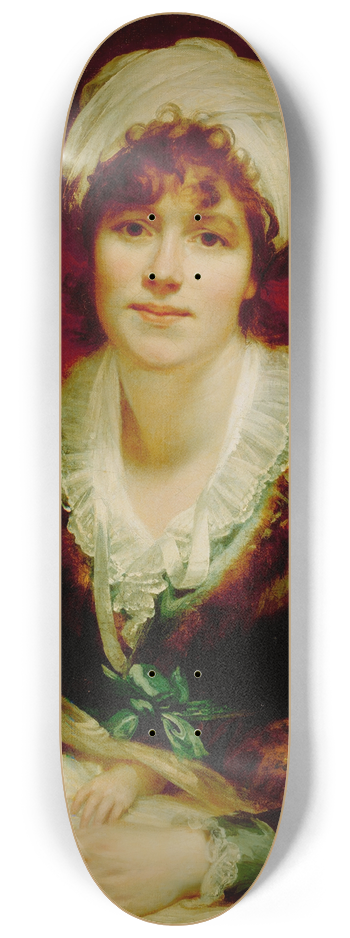 Sir William Beechey - Lady Beechey and Her Baby 8.25 inch art skate deck