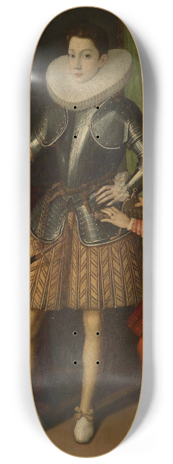 Sofonisba Anguissola - Portrait Giuliano II Cesarini aged 14 8.25 inch art skate deck