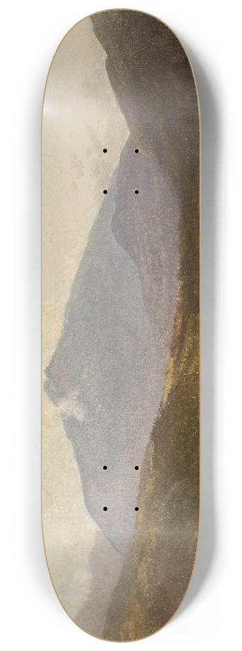 John Frederick Kensett - White Mountains from Shelburne, NH 8.25 inch art skate deck