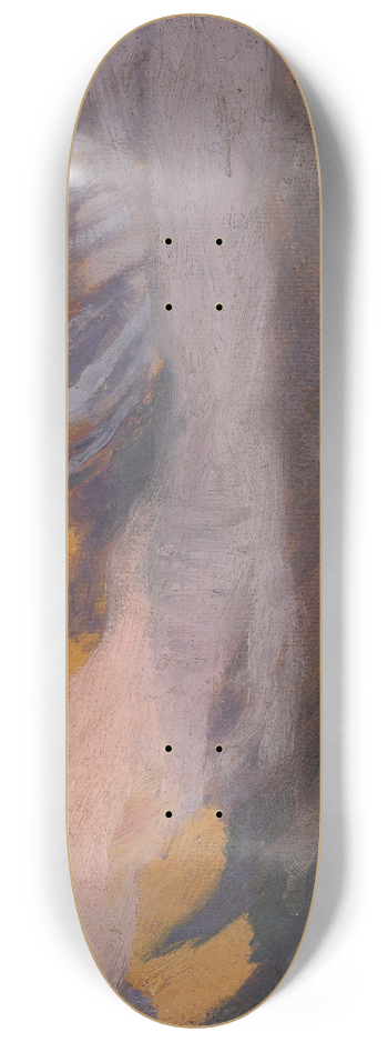 Stanisaw Ignacy Witkiewicz - Landscape with blossoming trees 8.25 inch art skate deck