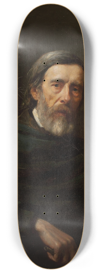 Stanisaw Rostworowski - Portrait of Aleksander Stankiewicz, painter 8.25 inch art skate deck