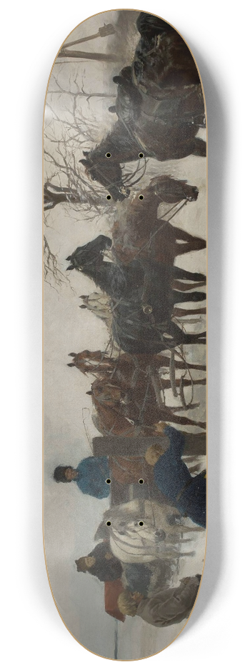 Stanisaw Witkiewicz - Narrow gate 8.25 inch art skate deck