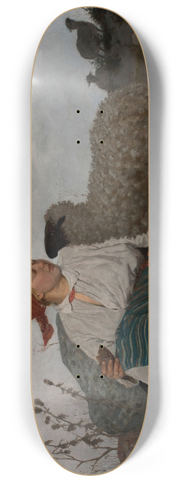 Stanisaw Witkiewicz - Pasture land 8.25 inch art skate deck