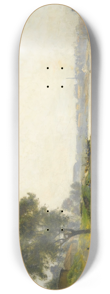 Stanislas Lpine - Ivry-Sur-Seine. Le Confluent Avec La Marne 8.25 inch art skate deck