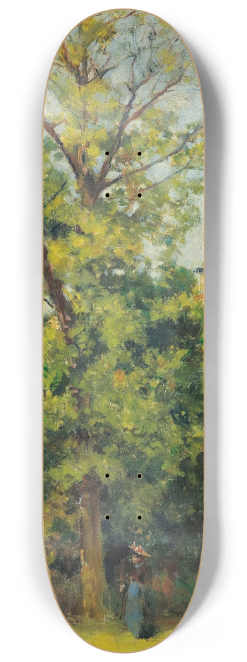 Stanislas Lpine - Le clocher de Vtheuil 8.25 inch art skate deck