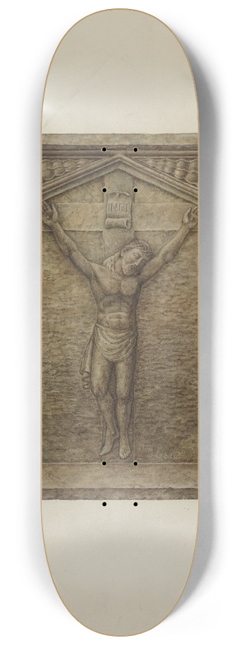 Stanley Mazur - Bas Relief Plaque 8.25 inch art skate deck