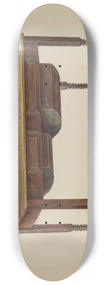 Stanley Mazur - Kitchen Table 8.25 inch art skate deck