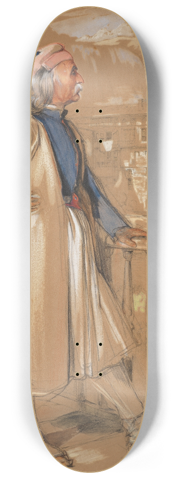 John Frederick Lewis - Suliote 8.25 inch art skate deck