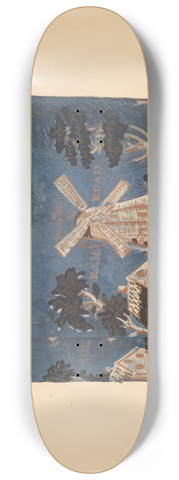 Stewart Wheeler - Bandbox 8.25 inch art skate deck