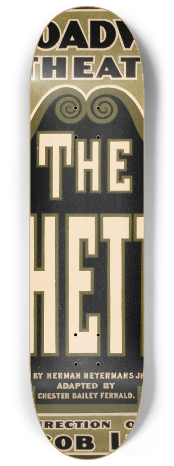 Strobridge and Co - The ghetto 8.25 inch art skate deck