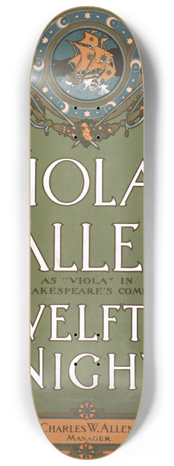 Strobridge and Co - Viola 8.25 inch art skate deck