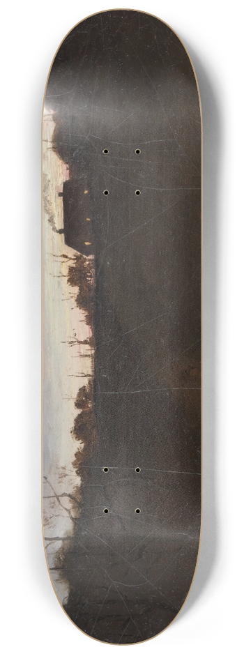 John Frederick Peto - Nocturne 8.25 inch art skate deck