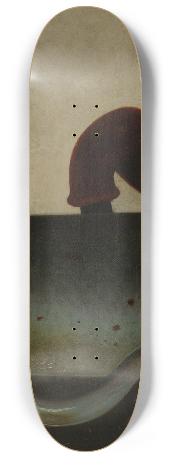 John Frederick Peto - Stein And Biscuits 8.25 inch art skate deck