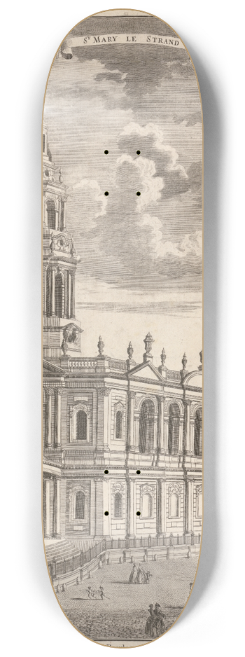 Sutton Nicholls - St. Mary le Strand 8.25 inch art skate deck