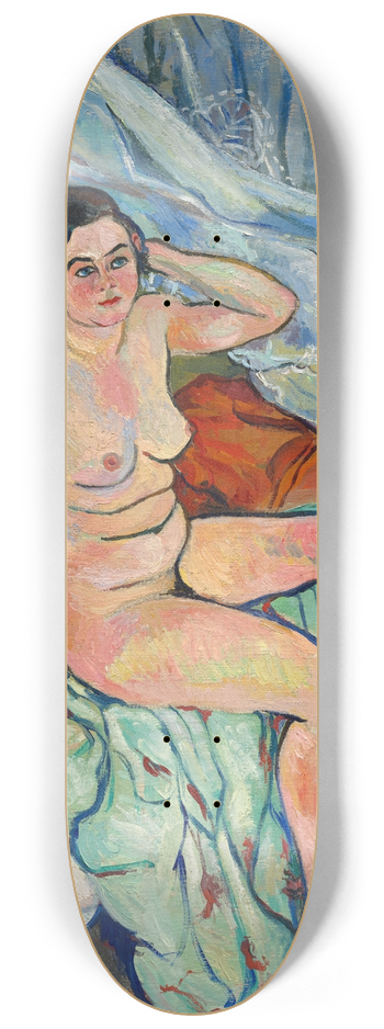 Suzanne Valadon - Nu assis au bord dun lit 8.25 inch art skate deck