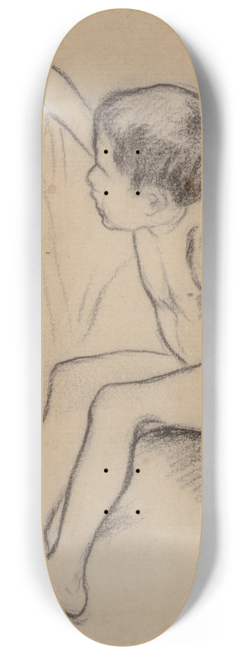 Suzanne Valadon - Nude boy 8.25 inch art skate deck