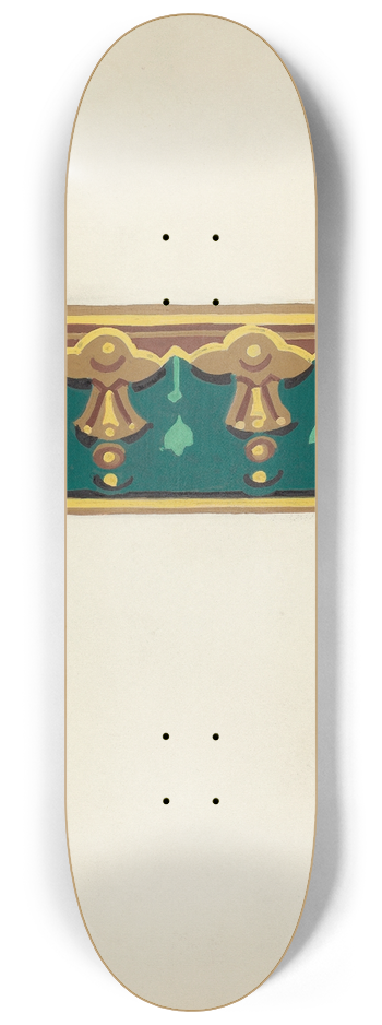 John Garay - Wallpaper Border 8.25 inch art skate deck