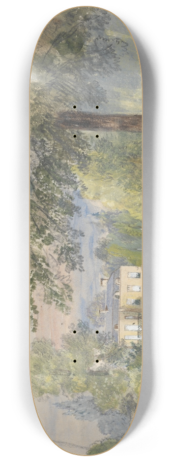 John Gendall - A Georgian House 8.25 inch art skate deck