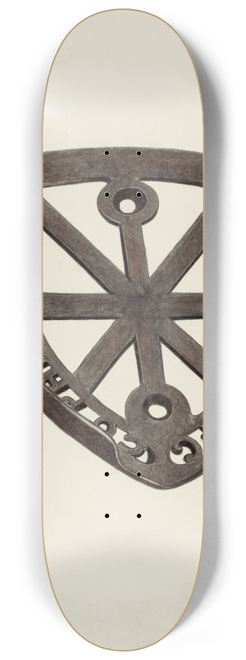 Sydney Roberts - Trivet 8.25 inch art skate deck