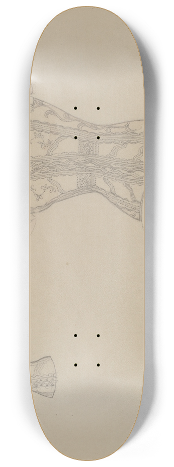 Sylvia De Zon - Corset 8.25 inch art skate deck