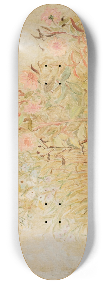Tadeusz Makowski - Small garden 8.25 inch art skate deck