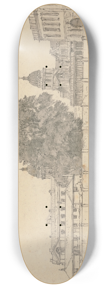 John Glover - Greenwich Hospital 8.25 inch art skate deck