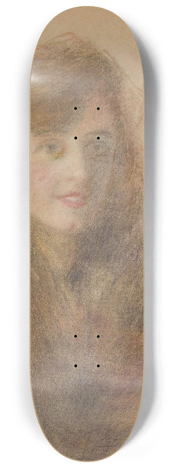 Teodor Axentowicz - Redhead 8.25 inch art skate deck