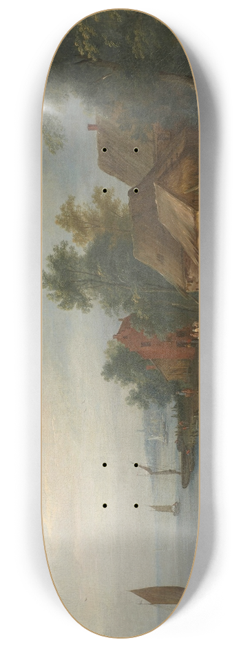 Theobald Michau - Le passage de la rivire 8.25 inch art skate deck
