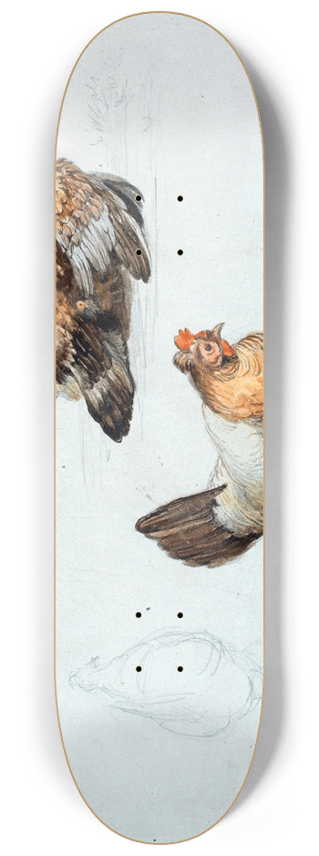 Theodor Philipsen - Hns. Studie 8.25 inch art skate deck